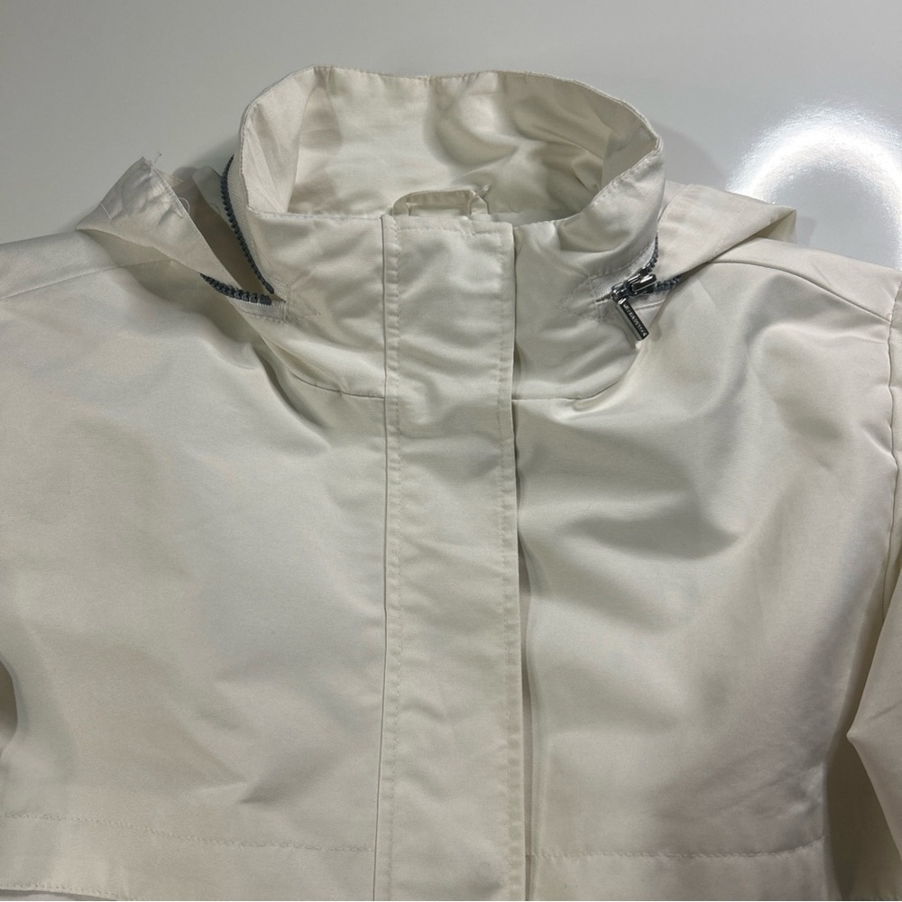 Weatherproof Jacket Coat Women’s Large White Zip Snaps Lightweight Spring Casual - Picture 5 of 16